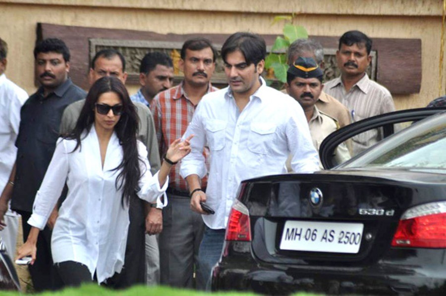 Malaika Arora with Arbaj khan