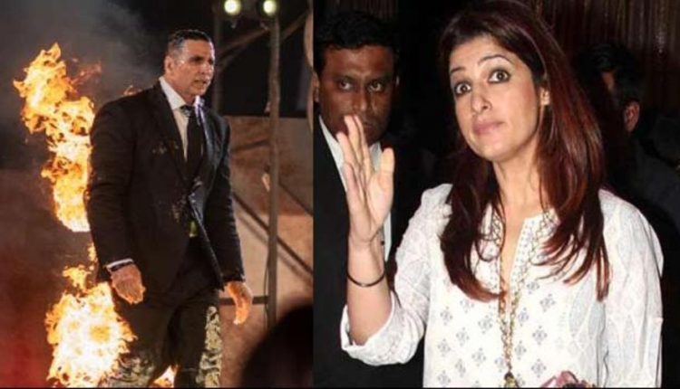 Twinkle khanna's reaction