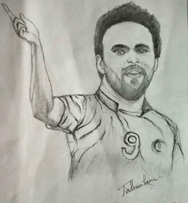 sketch of enrique