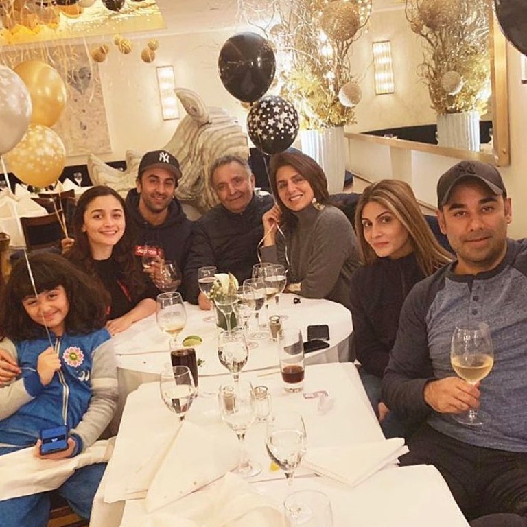 family-of-ranbeer and alia