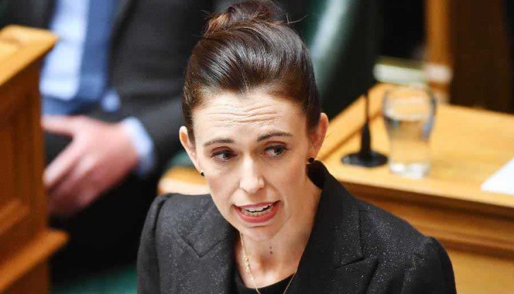 Prime Minister Jacinda Ardern speaks to the parliament
