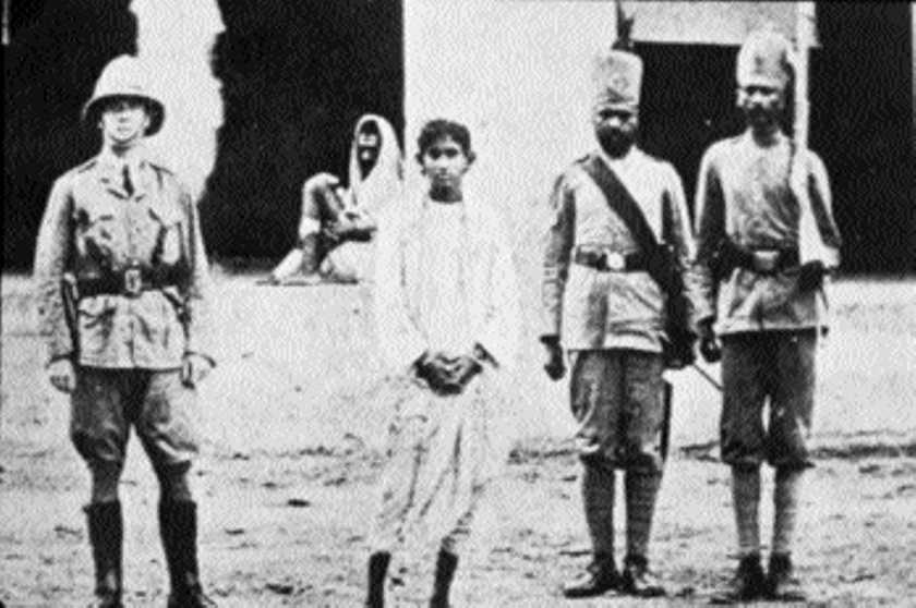Khudiram under guards