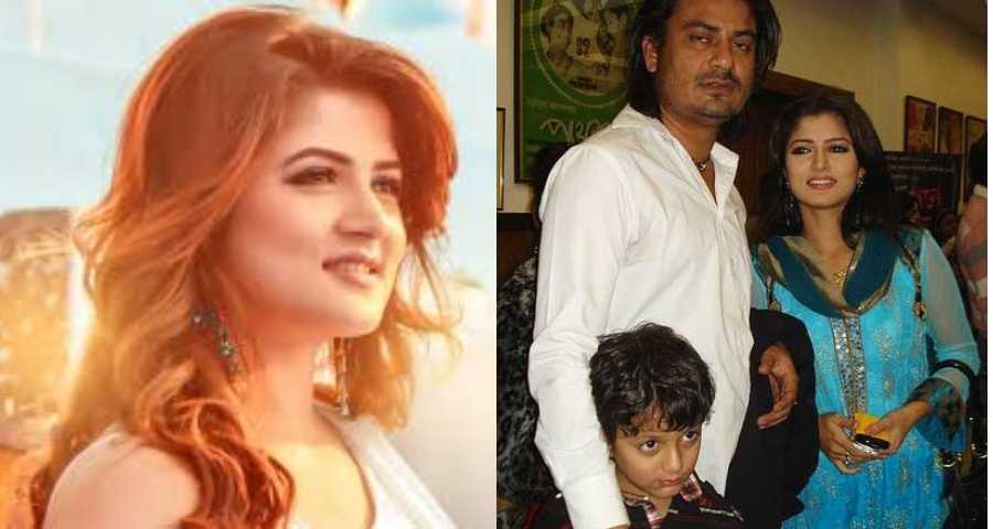 Srabanti_with_her_first_husband