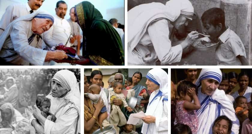 Mother Teresa in India
