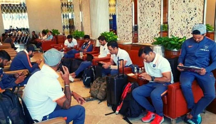 Team India dressing room