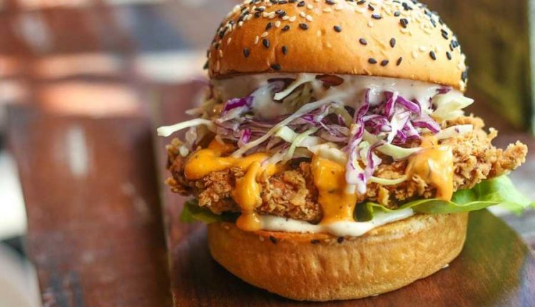 chicken burger