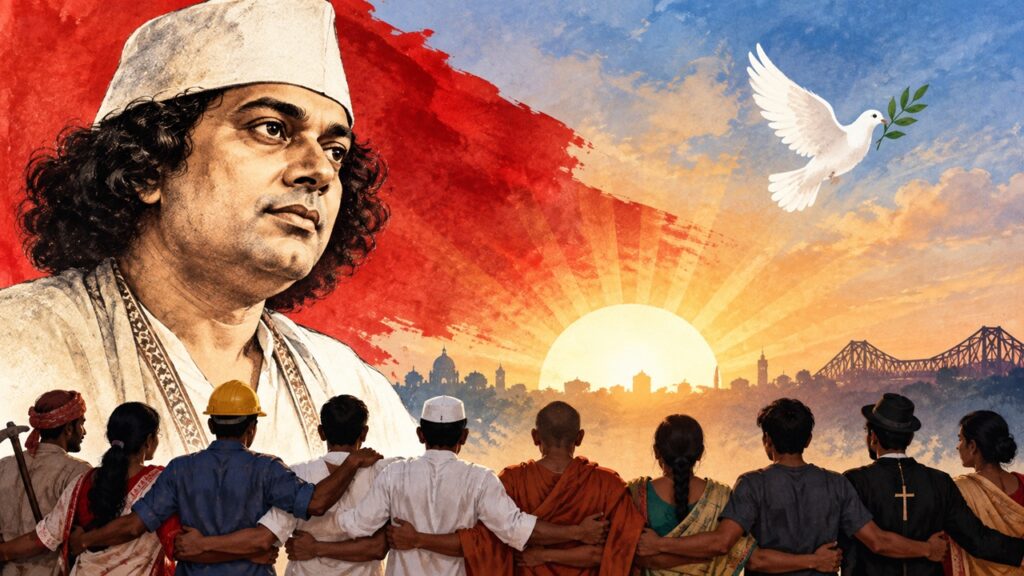 সাম্যবাদী: গাহি সাম্যের গান, নজরুলের অমর মানবতার কবিতা কাজী নজরুল ইসলাম সেতার হাতে, সাম্যবাদী কবিতার কবি