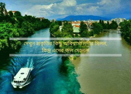 পৃথিবীর রহস্যময় কিছু নদীর মিলনস্থল, যারা একে অপরের সাথে কখনোই মেলেনা – জানা অজানা পৃথিবীর রহস্যময় কিছু নদীর মিলনস্থল, যারা একে অপরের সাথে কখনোই মেলেনা