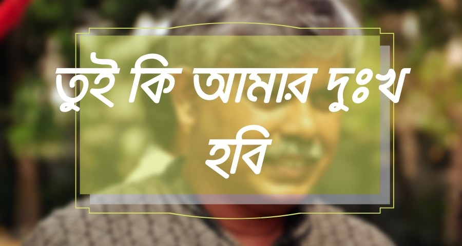 তুই কি আমার দুঃখ হবি (Amar Dukkho Gulo Lyrics)- আনিসুল হক 1