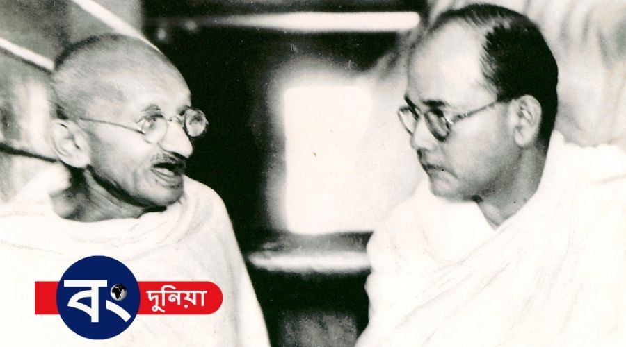 নেতাজীর জন্ম ও বাল্যকাল, যা আমাদের চলার পথের দিশারী netaji and mahatma gandhi
