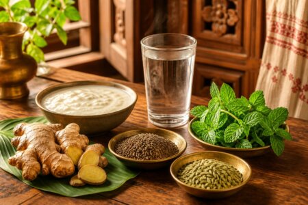 গ্যাস, অ্যাসিডিটি ও বদহজম দূর করার ঘরোয়া উপায়: পেটের সমস্যা থেকে মুক্তির সহজ টিপস পেটের গ্যাস ও অ্যাসিডিটি দূর করার প্রাকৃতিক ঘরোয়া উপায়—জিরা, আদা, পুদিনা পাতা ও দই