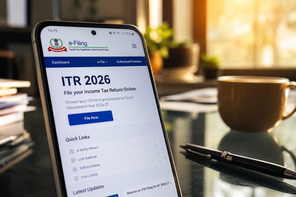 আয়কর রিটার্ন দাখিল ২০২৬: বিনামূল্যে ITR ফাইলিংয়ের সহজ পদ্ধতি