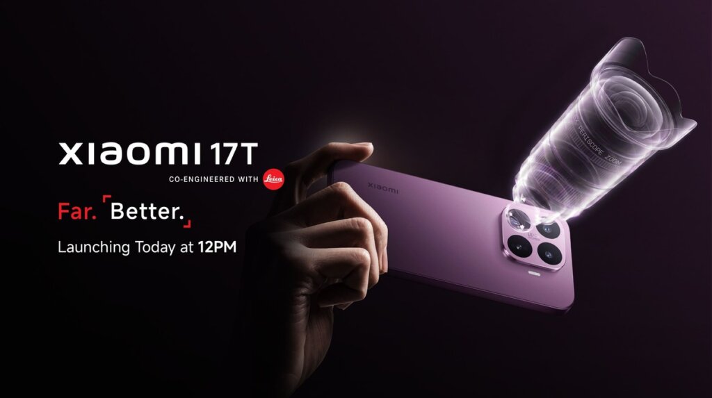 Xiaomi 17T ভারতে লঞ্চ: দাম, স্পেসিফিকেশন ও বিস্তারিত পর্যালোচনা Xiaomi 17T smartphone in violet color with Leica triple camera system - BongDunia Bengali review