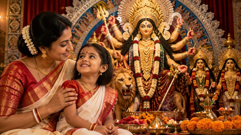 দুর্গাপুজো ২০২৬: মা দুর্গার নামে মেয়ের নাম, অর্থসহ তালিকা মা দুর্গার নামে মেয়ের নাম, দুর্গাপুজো ২০২৬-এর নামের তালিকা