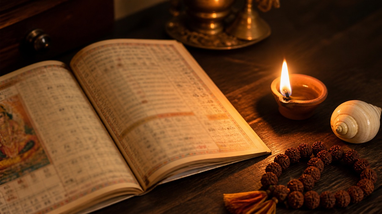 কৌশিকী অমাবস্যা ২০২৬ কবে? তারিখ, শুভ সময় ও পুজোর নিয়ম 1 পঞ্জিকা মতে কৌশিকী অমাবস্যা ২০২৬-এর তিথি, পাশে প্রদীপ
