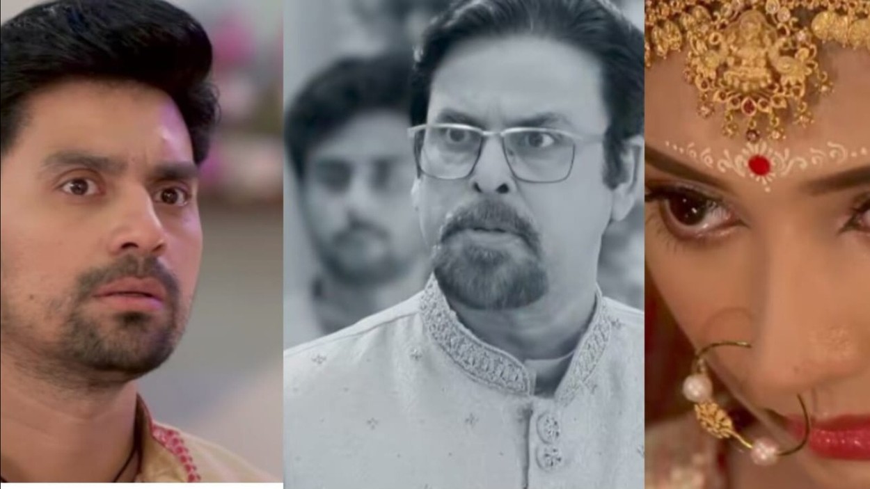 রাত ৯টার লড়াইয়ে 'সাত পাকে বাঁধা'! শাওনের বিয়ের খবরে চমকে গেল গোটা বাড়ি 1 সাত পাকে বাঁধা সিরিয়ালে বিয়ের পিঁড়িতে শাওনের টুইস্ট দৃশ্য