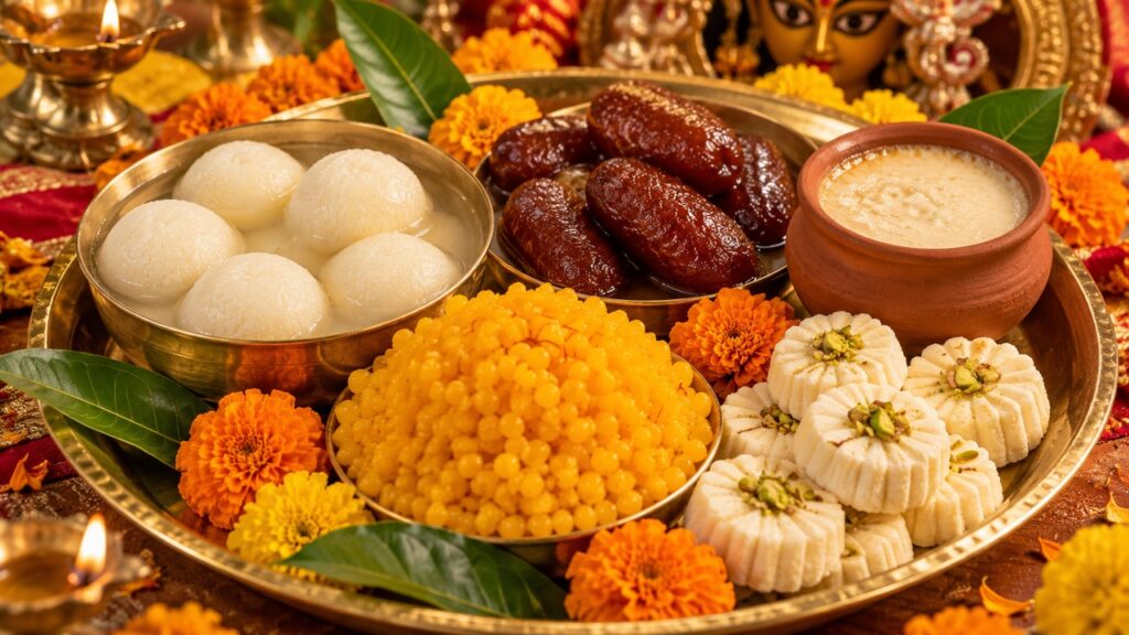 পুজোর মিষ্টির তালিকা: বাংলার বিখ্যাত মিষ্টির প্লেট